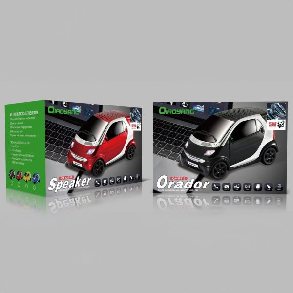 Altifalante Bluetooth em Forma de Carro QA-SP312