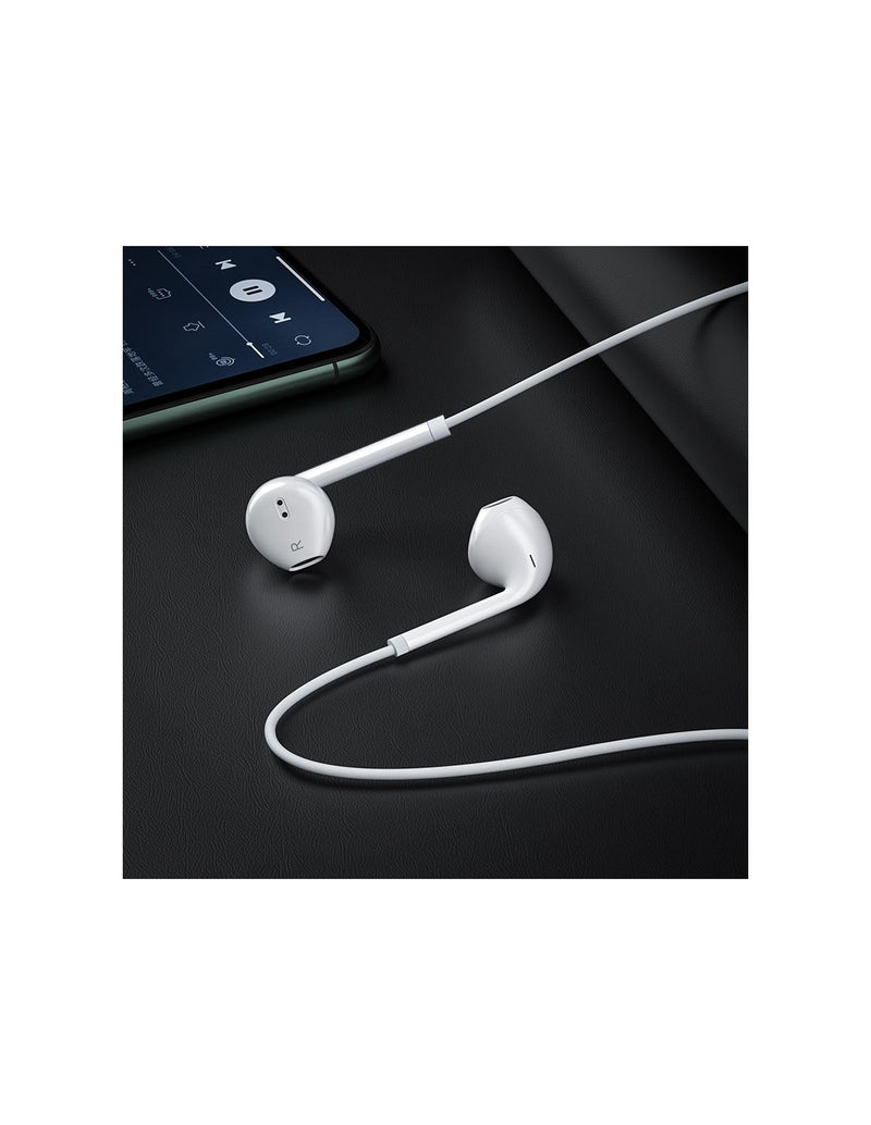 Auriculares Estéreo QA-C50 com Conexão iOS