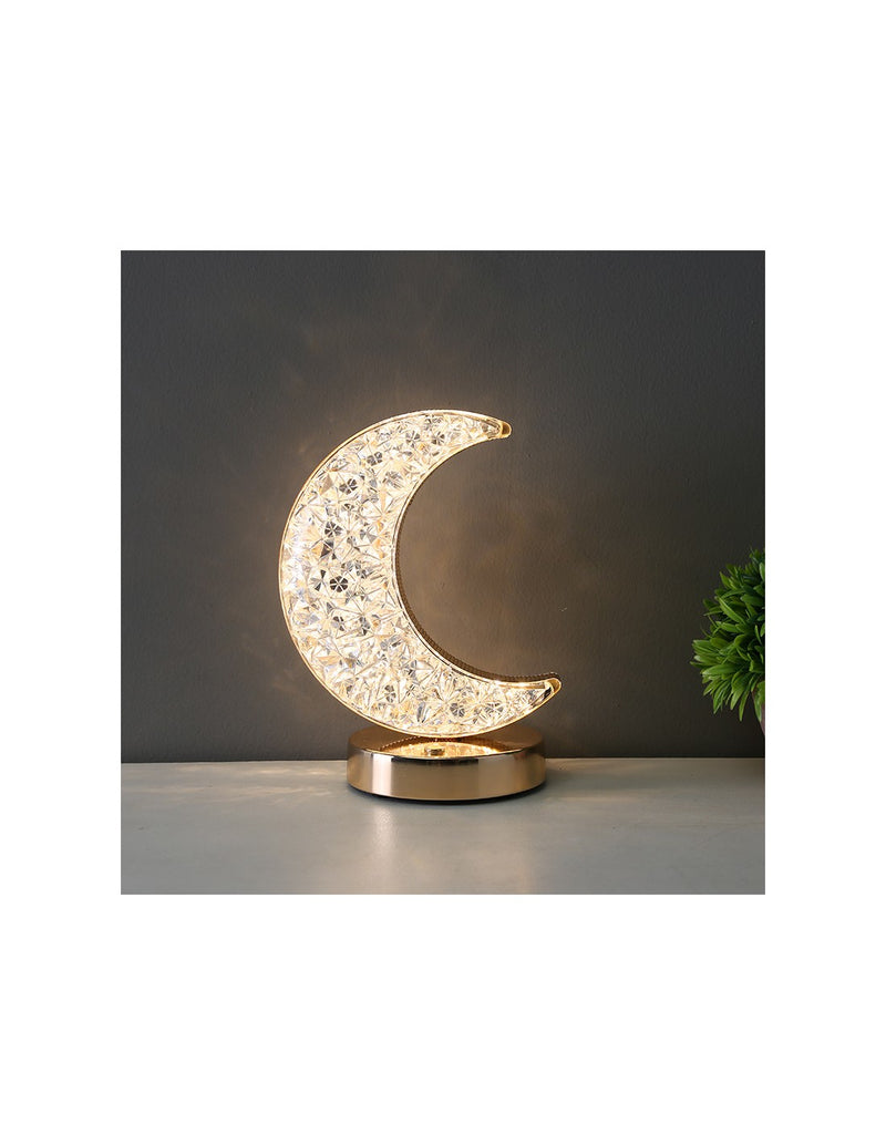 Candeeiro LED Decorativo em Forma de Lua