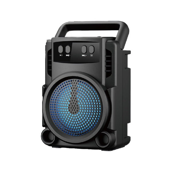 Coluna Bluetooth GTS-1360 com Rádio FM e Luz LED
