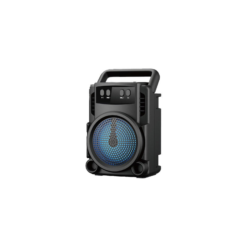 Coluna Bluetooth GTS-1360 com Rádio FM e Luz LED