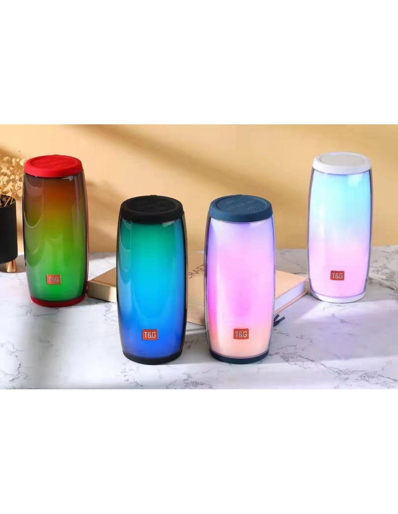 Coluna Bluetooth Portátil TG-317 com Luz LED