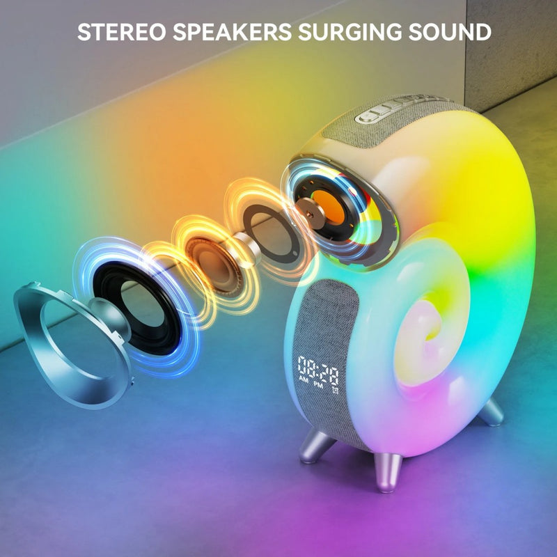 Coluna RGB Bluetooth c/ Iluminação