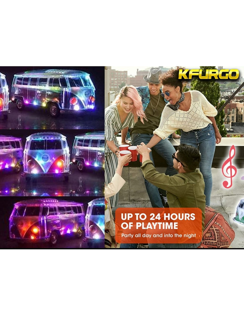 Coluna Rádio Bluetooth Carrinha Pão de Forma