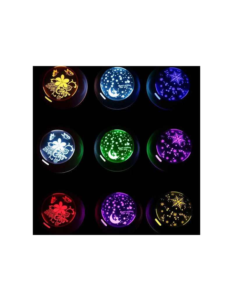 Difusor de Aromas com Projeção de Estrelas