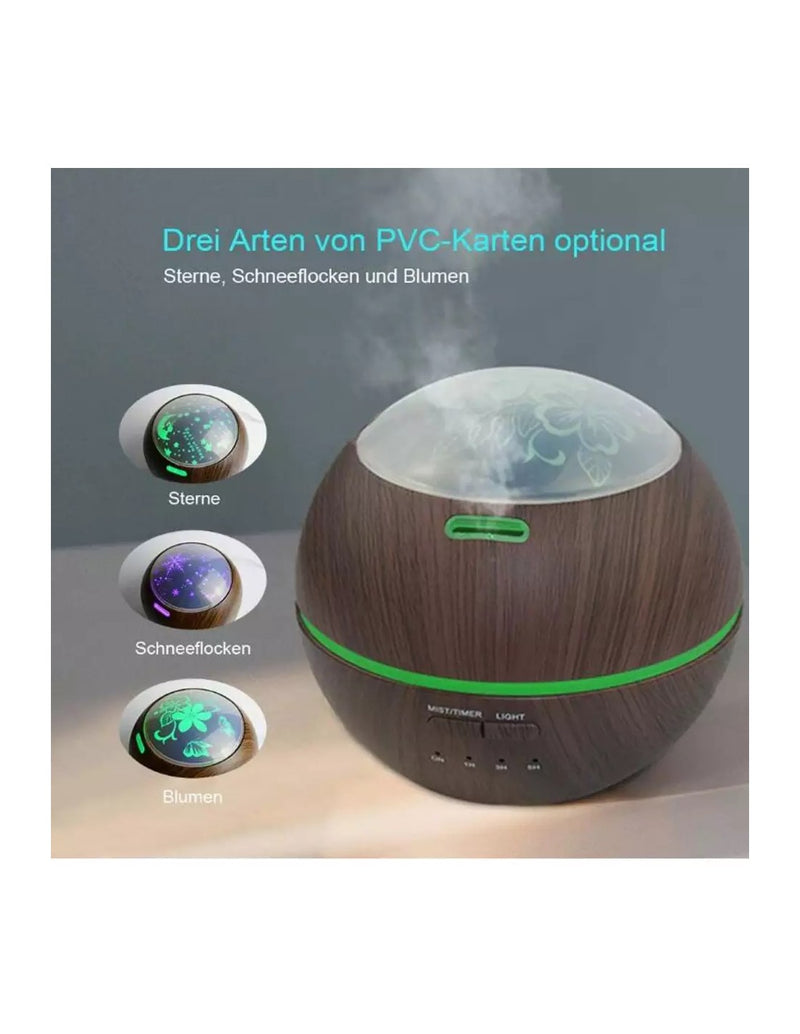 Difusor de Aromas com Projeção de Estrelas