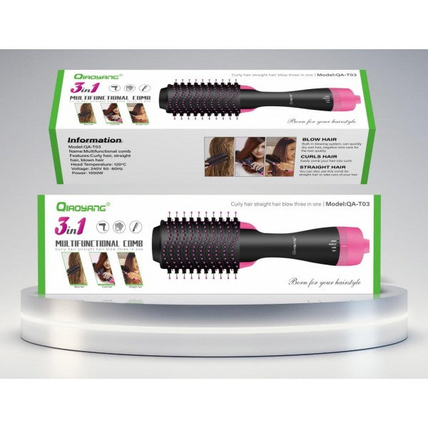 Escova Secador 3 in 1 - QA-T03