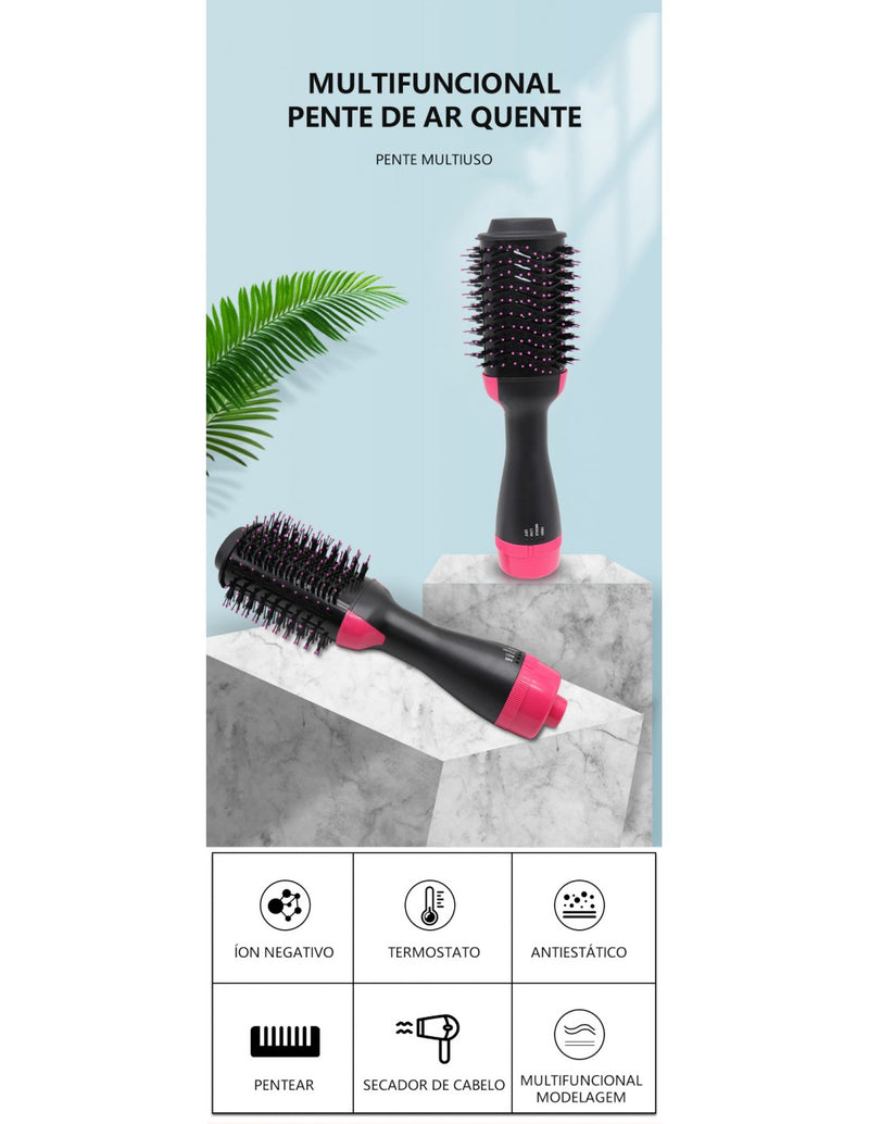 Escova Secador 3 in 1 - QA-T03