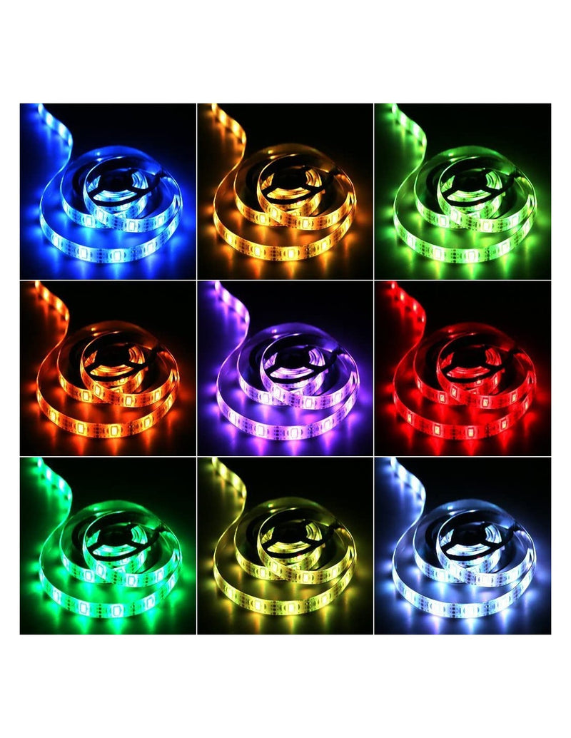 Fita LED RGB com Controlo Remoto - USB