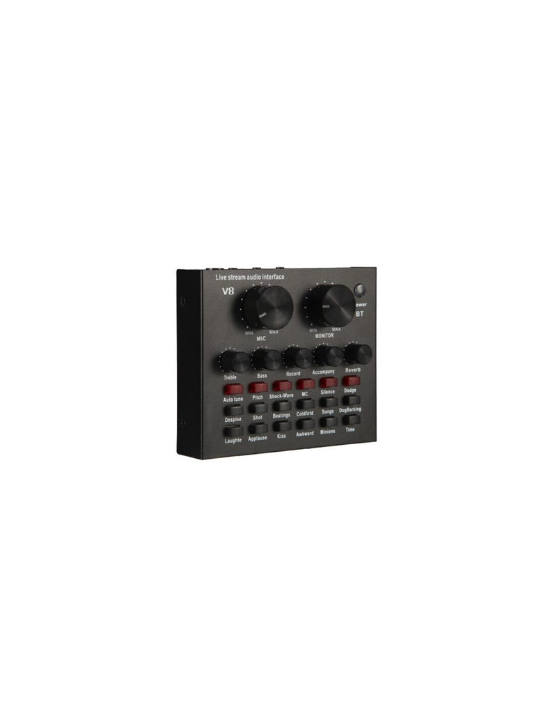Mesa de Mistura Audio Multifunções V8