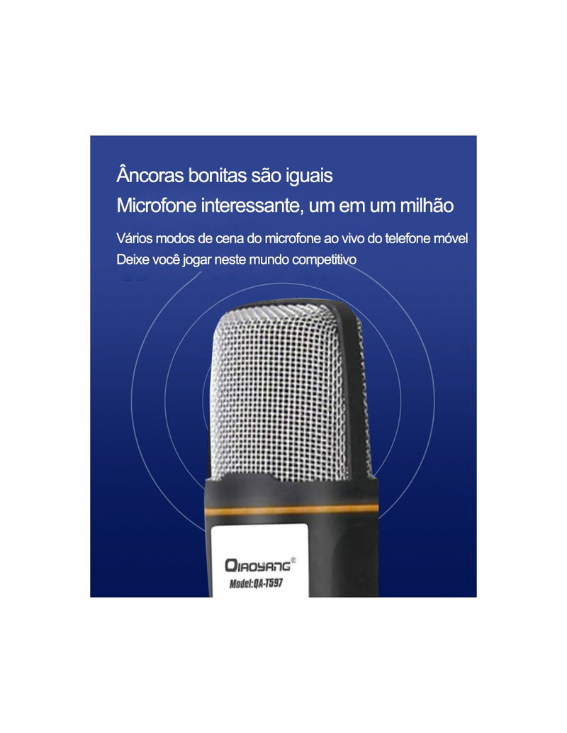 Microfone Condensador QA-T597