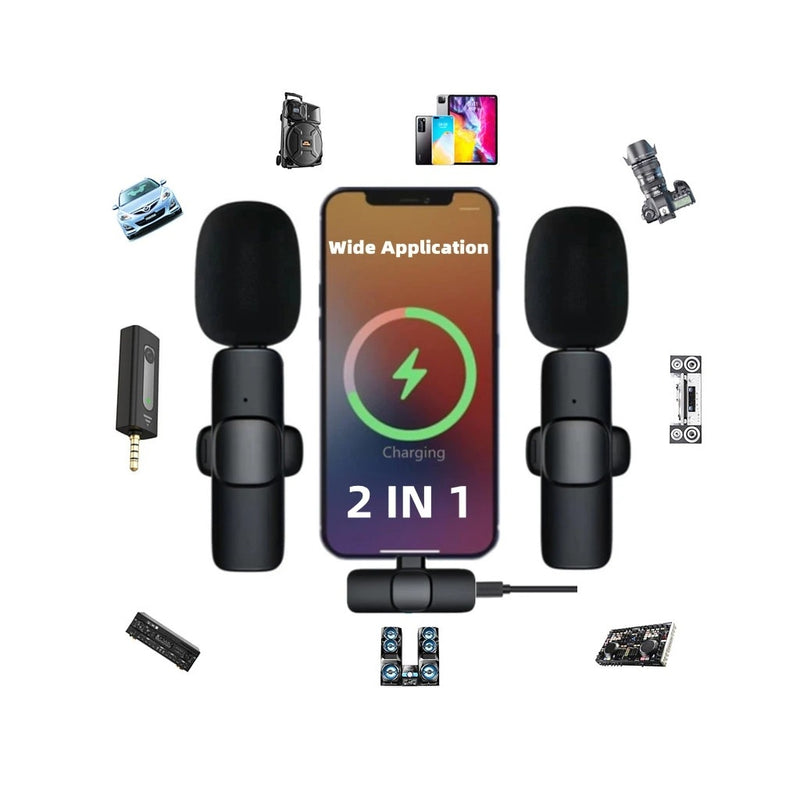 Microfone Wireless para Smartphones
