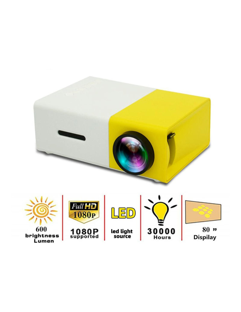 Mini Projetor Portátil Multimédia