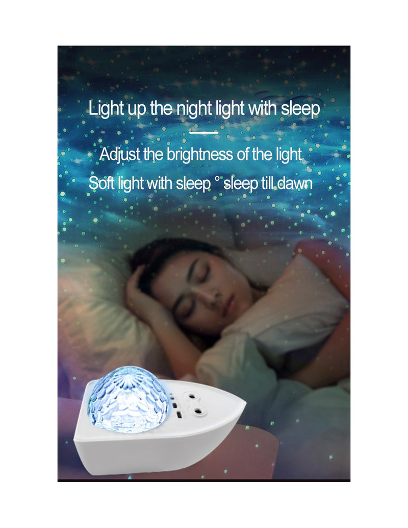 Projetor Estrela RGB com Altifalante Bluetooth QA-BD6
