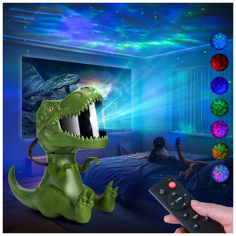 Projetor de Luz em Forma de Dinossauro