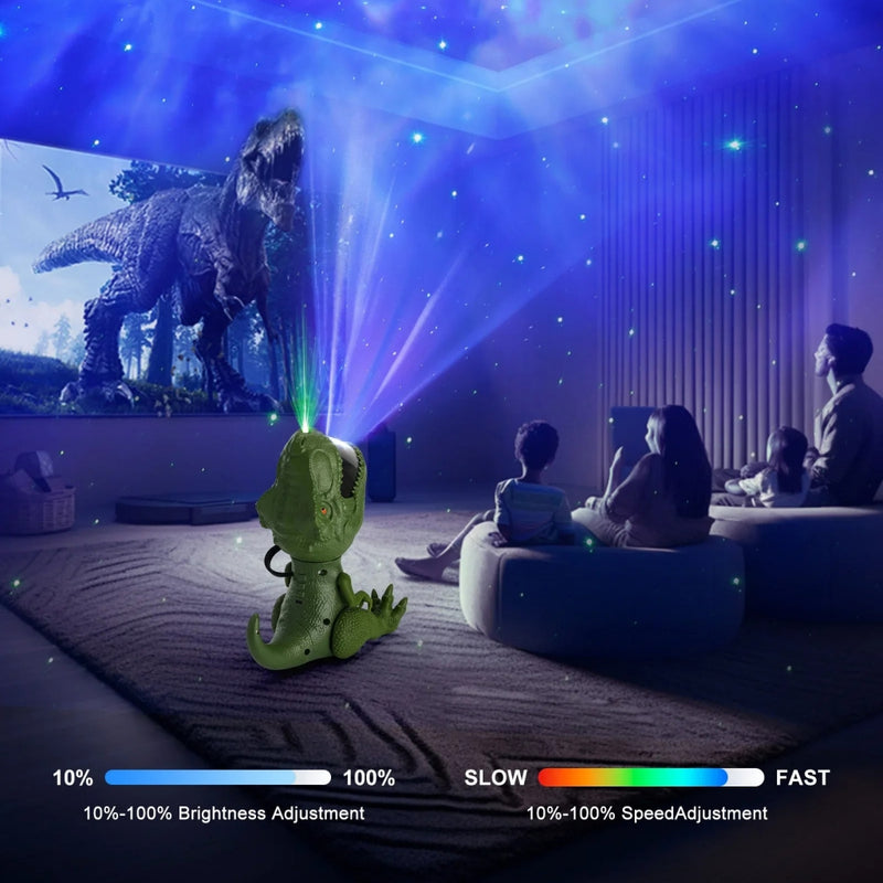 Projetor de Luz em Forma de Dinossauro
