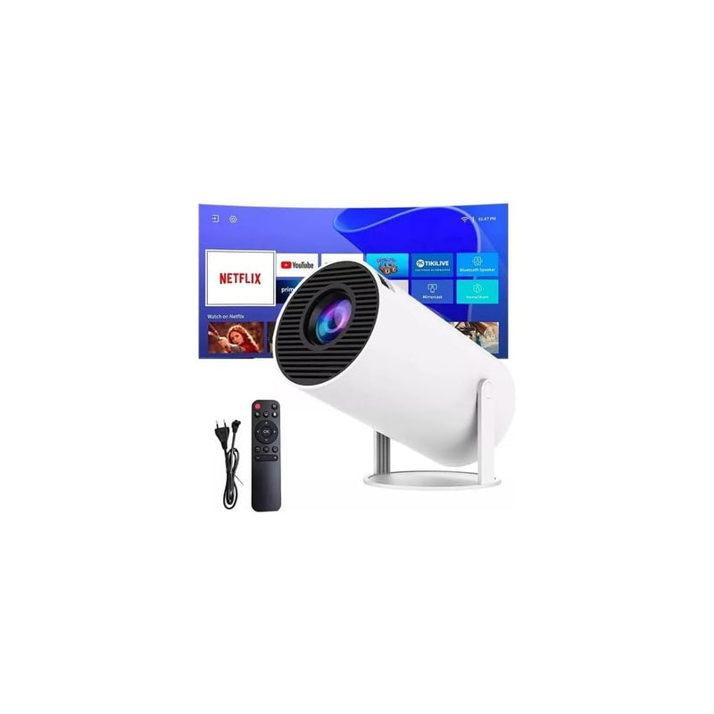 Projetor Portátil HY300 4K Full HD Android 11