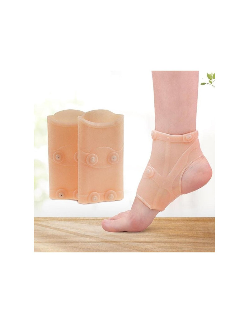 Protetor Ortopédico de Silicone para Tornozelos
