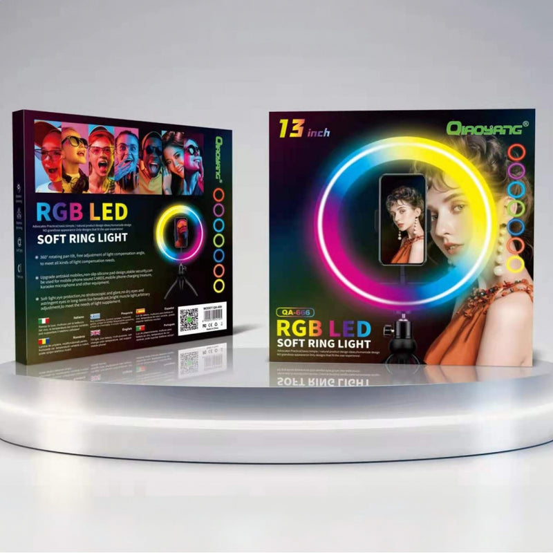 Ring Light RGB 33cm QA-666