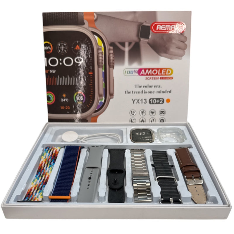 Smartwatch Aemax YX13 c/ 7 Braceletes