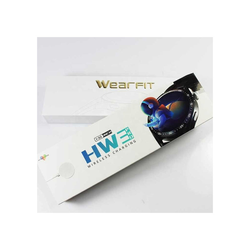 Smartwatch HW3 Pro WearFit – 1.32” com Carregamento Wireless