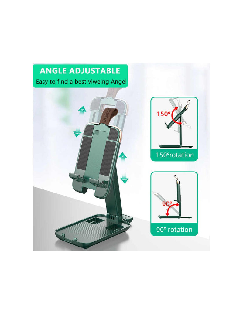 Suporte Dobrável Ajustável para Tablet e Telemóvel